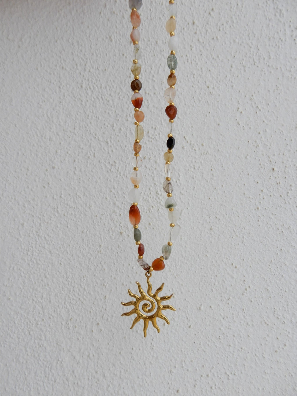 Golden Sun Necklace Bohemain