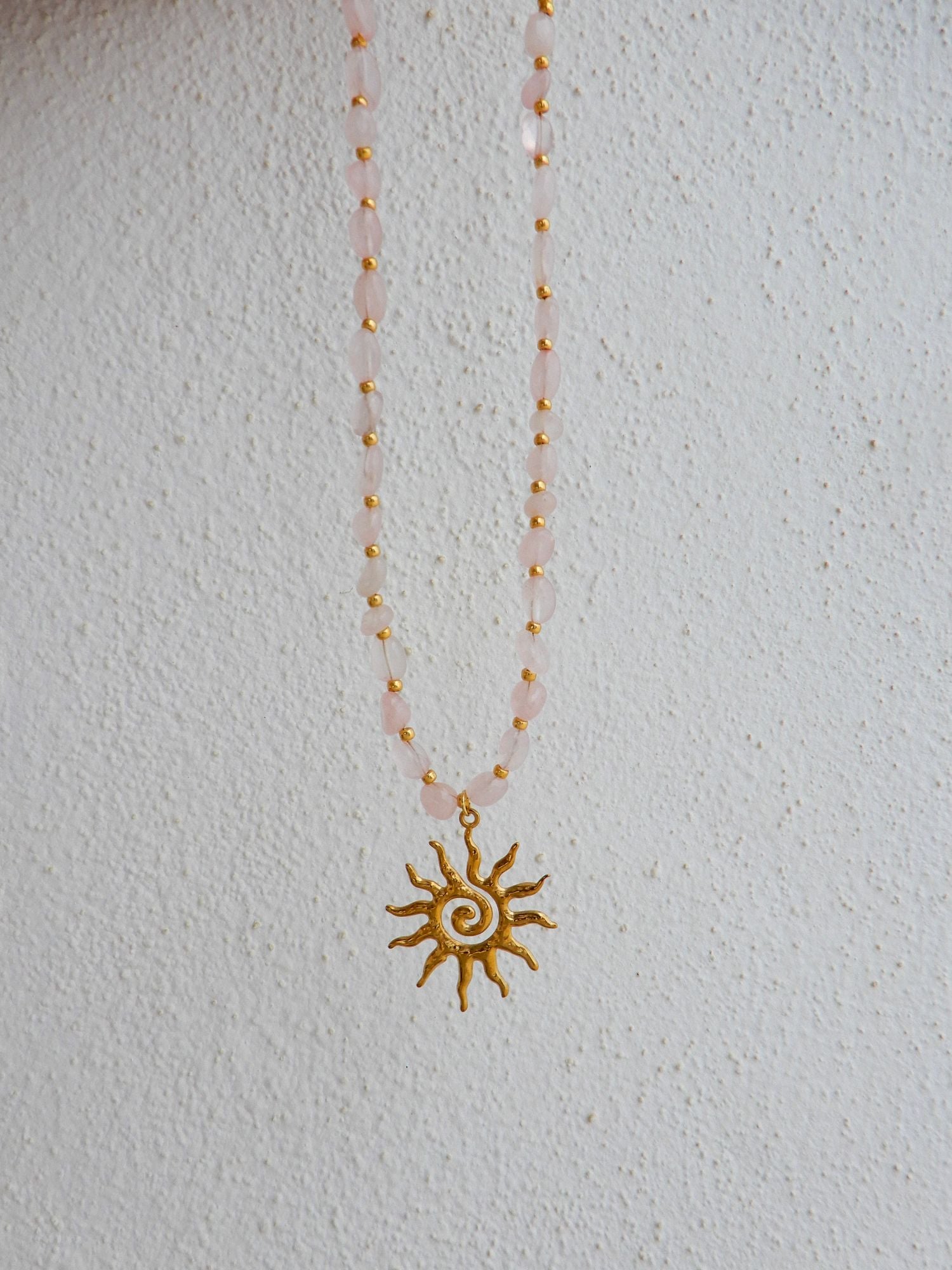 Golden Sun Necklace Blossom