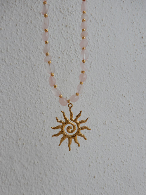 Golden Sun Necklace Blossom