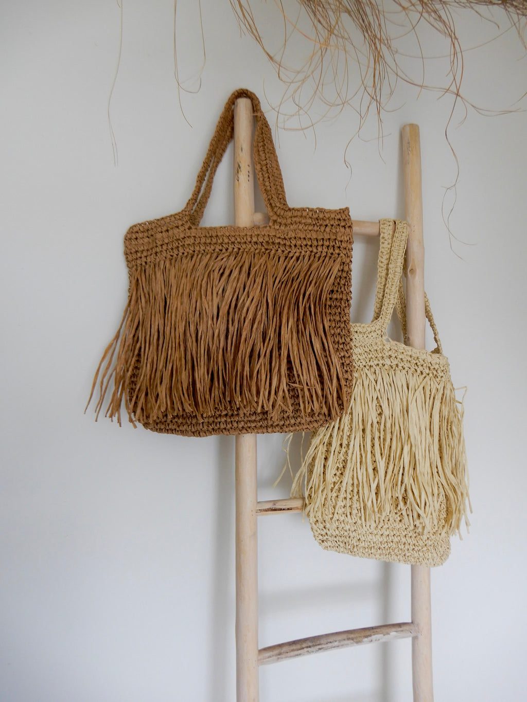 Boho Beach Bag Brown