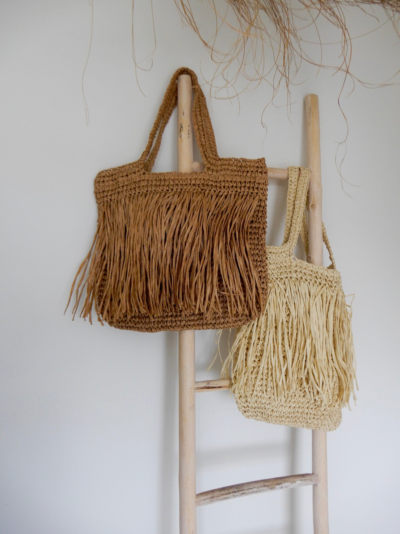Boho Beach Bag Brown