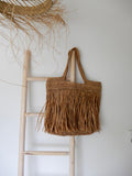 Boho Beach Bag Brown